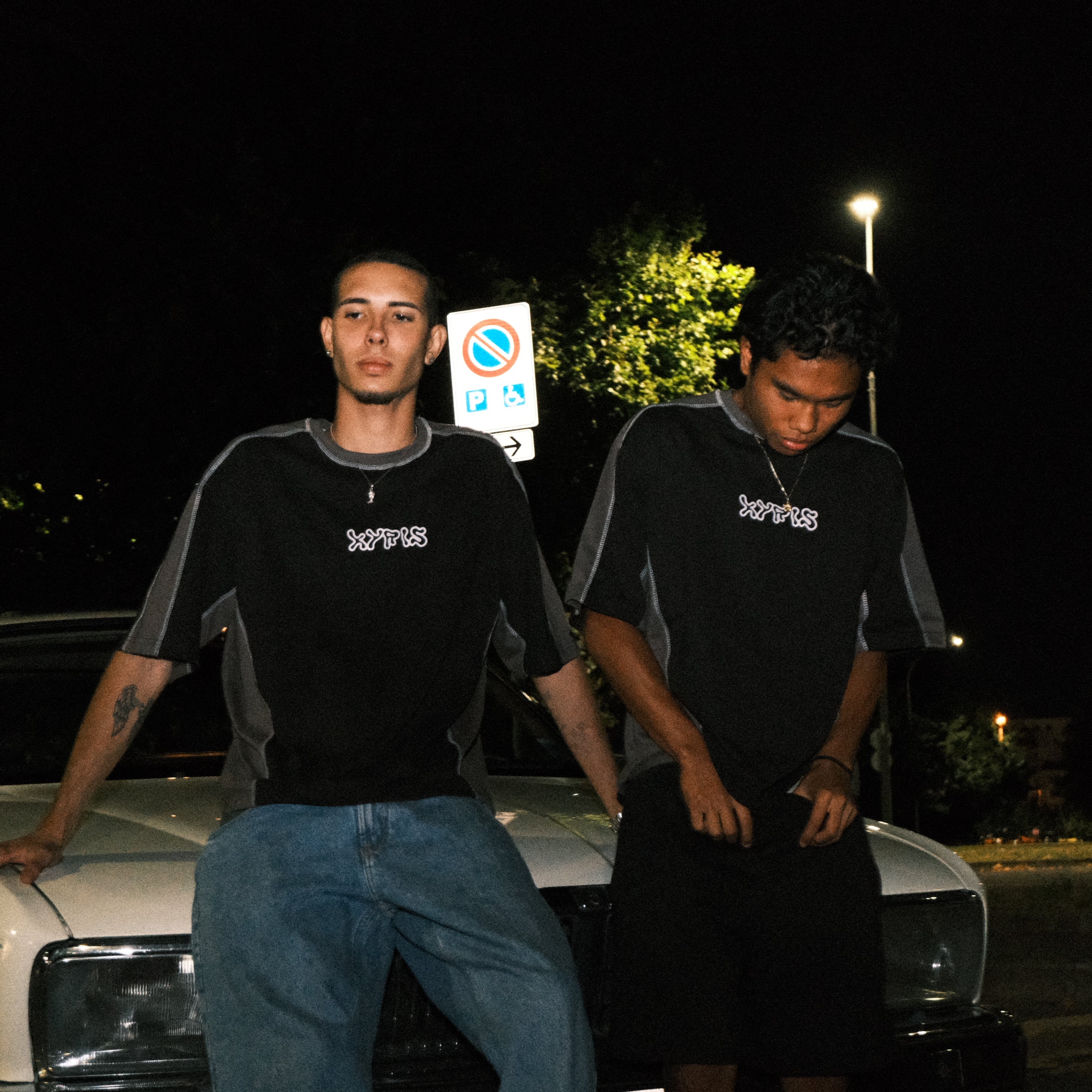 Black Mismatch T-Shirt