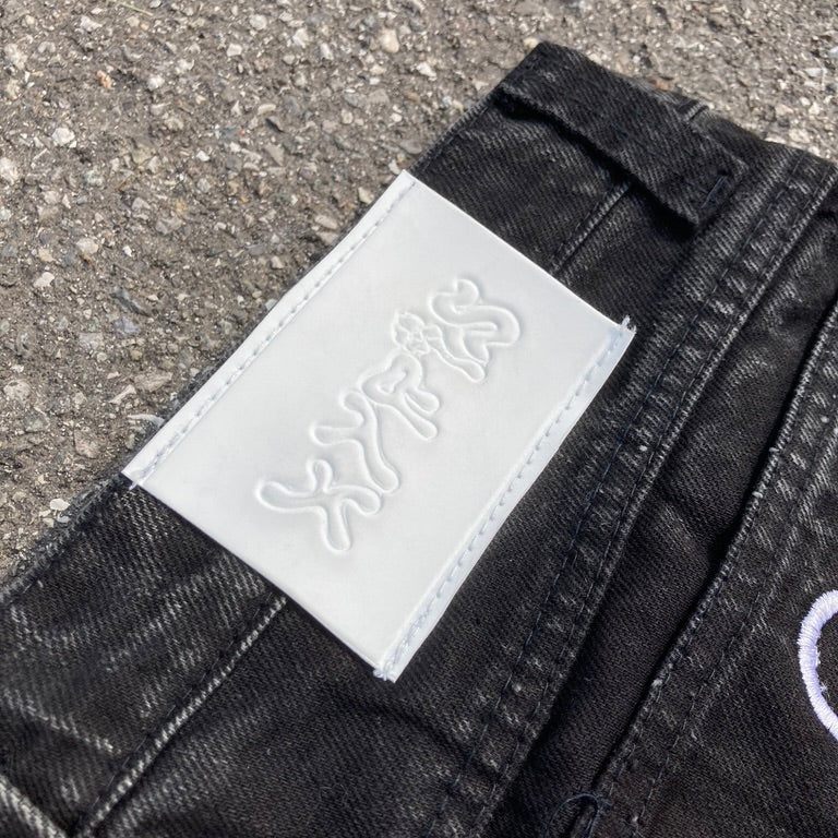Scratched Jeans