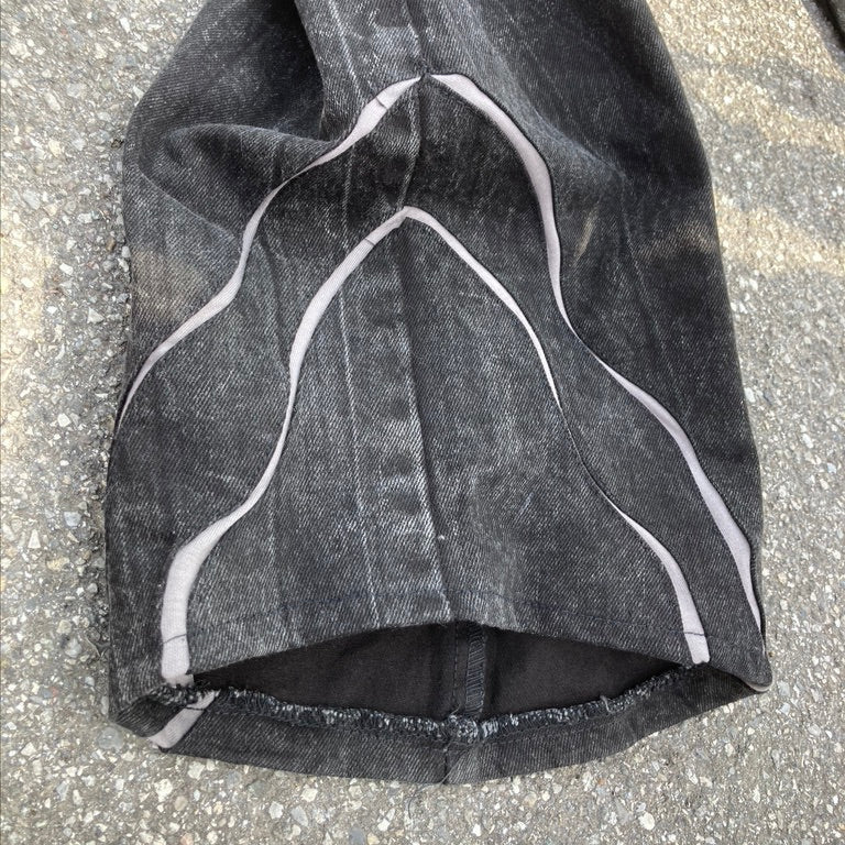 Scratched Jeans