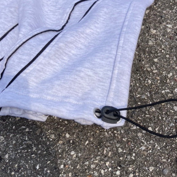 RIPPED SWEATPANTS GREY