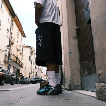 GALAXY SWEAT SHORTS BLACK