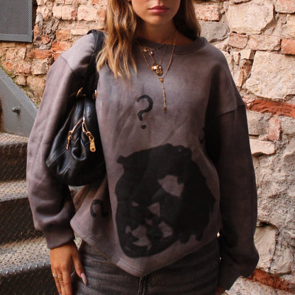 CONFUSION CREWNECK GREY