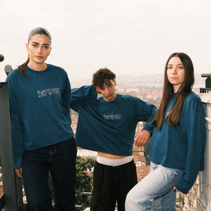 ZEBRA LONGSLEEVE BLUE