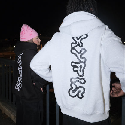 RNNR ZIP HOODIE GREY