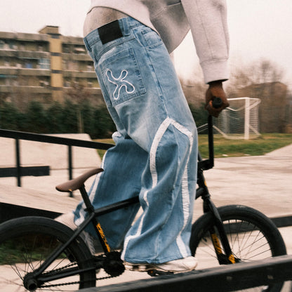 SKY LIGHT BLUE JEANS