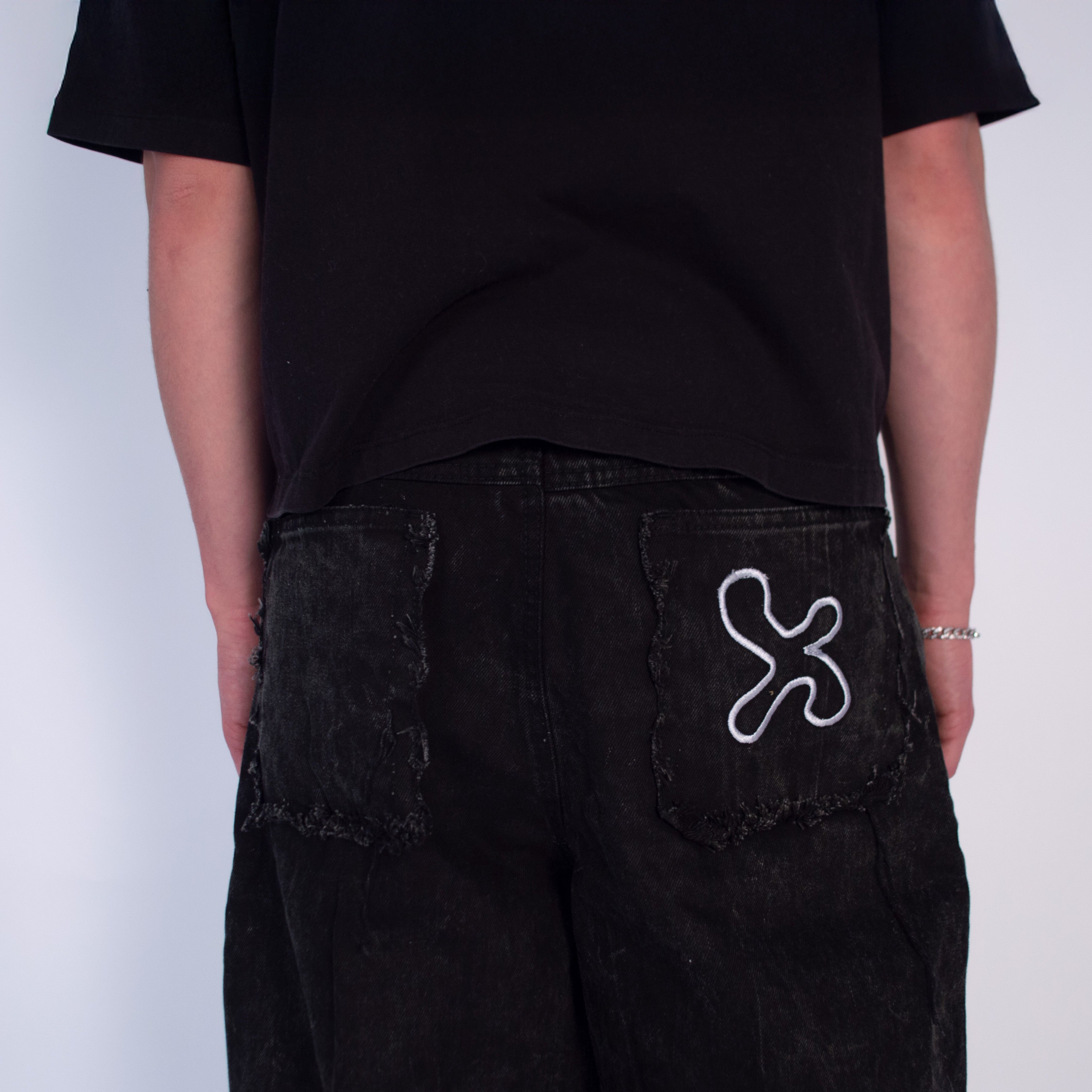 Scratched Jeans
