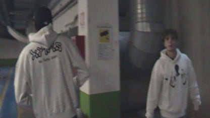 NO FUCKS GIVEN HOODIE LIGHT GREY