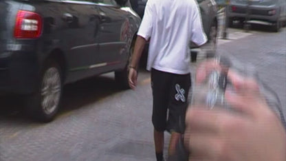 GALAXY SWEAT SHORTS BLACK